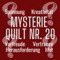 Preview: Der neue Mysterie Quilt Nr. 20